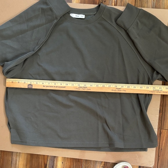 Mango Charcoal Green/Gray Sweatsuit, Loungewear SZ L - Picture 5 of 13